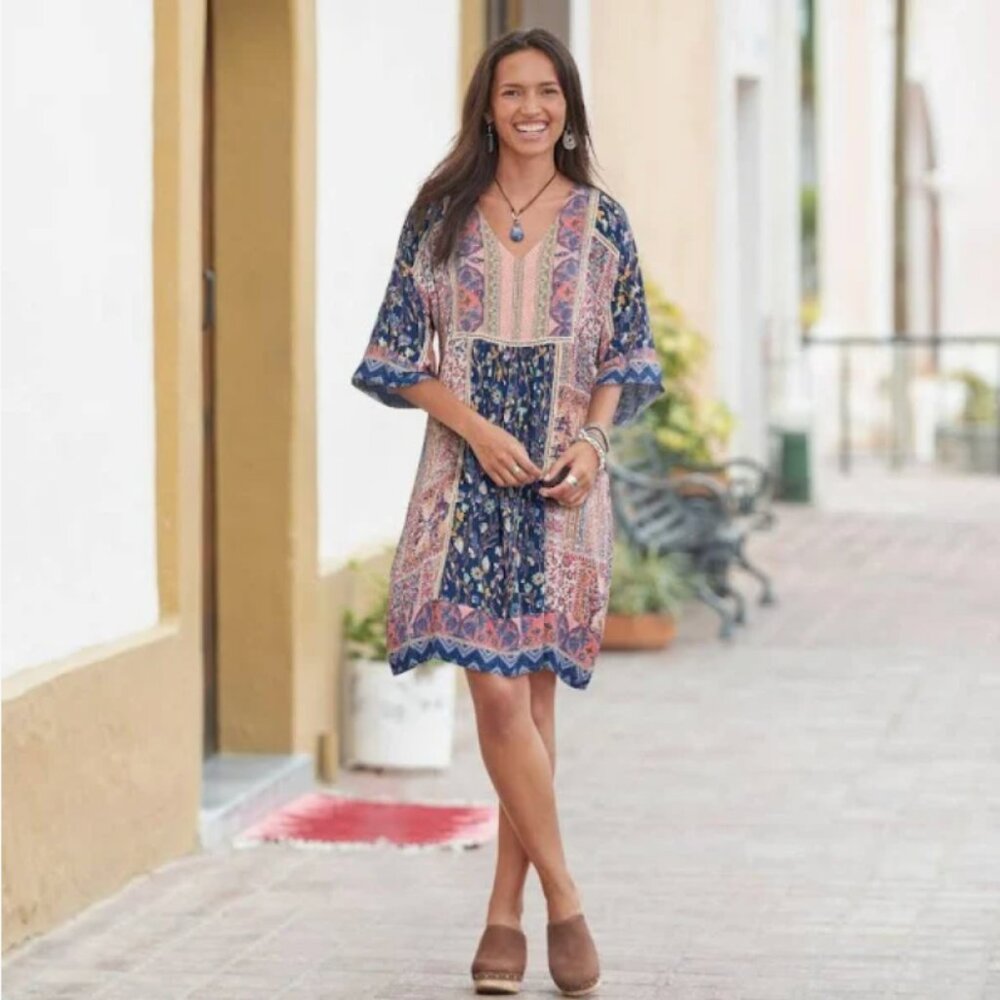 Sundance Boho print dress szXS
